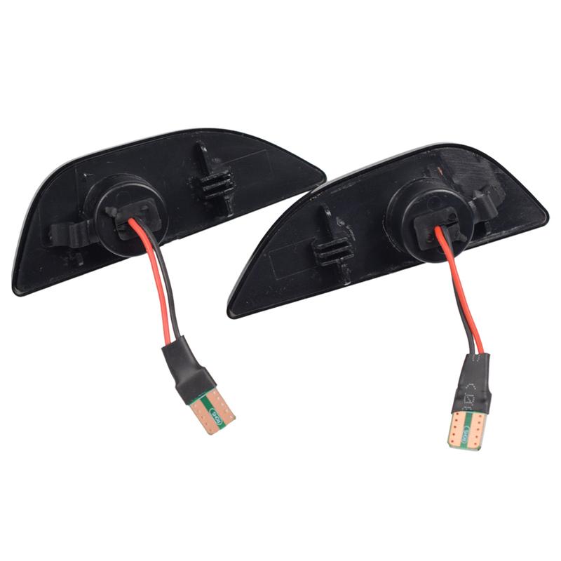 2Pcs Dynamic Led Side Marker Flowing Turn Signal Sequential Blinker Lamp Fit For Opel Mokka Mokka X Chevrolet Trax Buick Encore