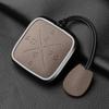 8 Button Aluminum Alloy Goatskin Car Key Case Cover For Zeekr X 001 009   Car Key Case Protect Fob