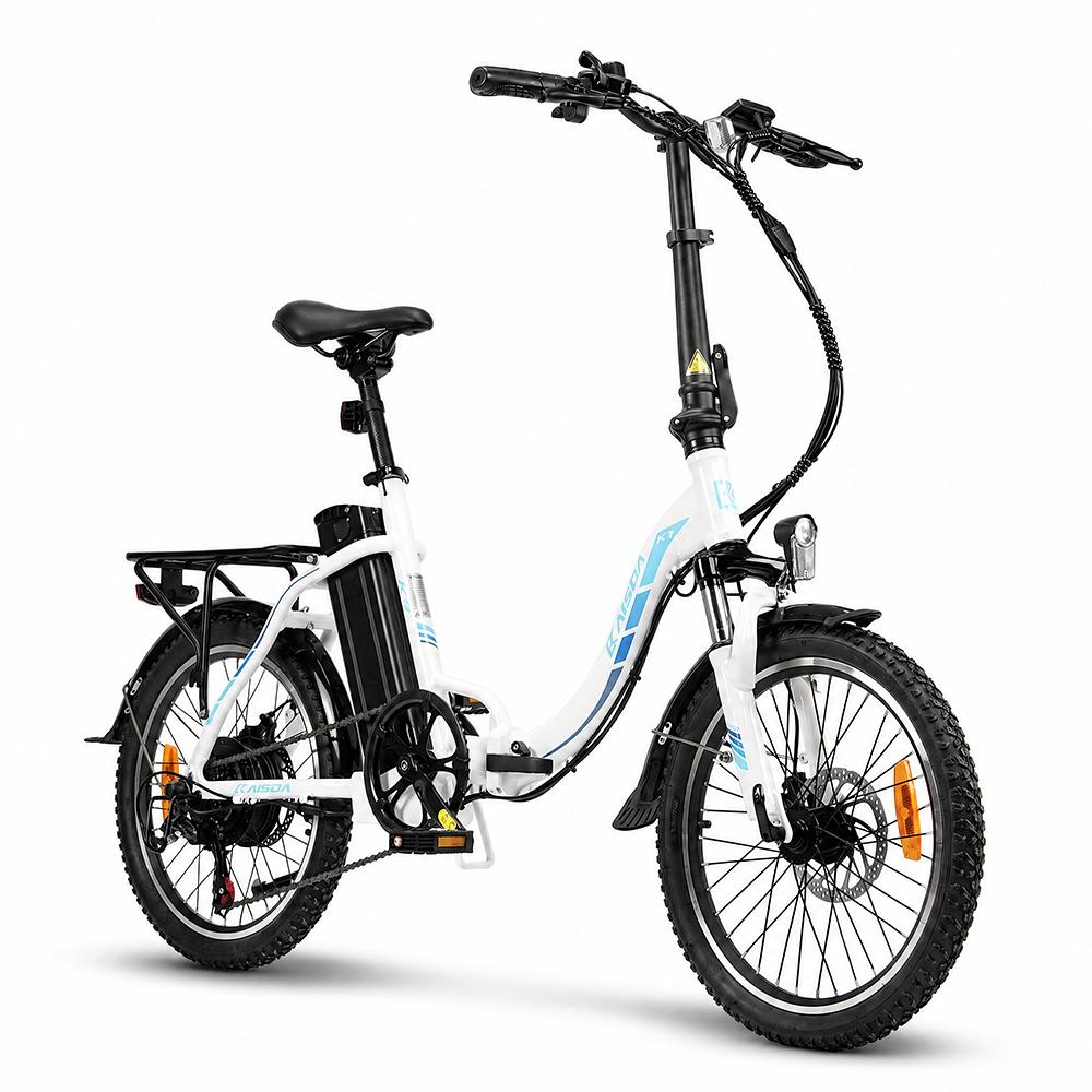 Folding Step‑Through Electric Bike KAISDA 7‑Speed
