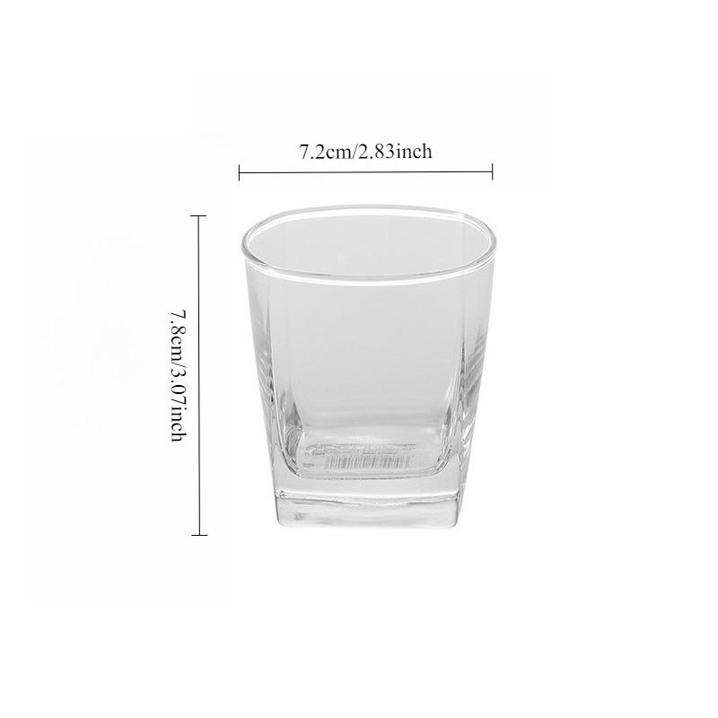 Cocktail Glass Juice Beverage Cups Transparent Glass Cup Multiple Capacity Glass Cups Cold Drink Mug Household Drinking Glasses 1pcs