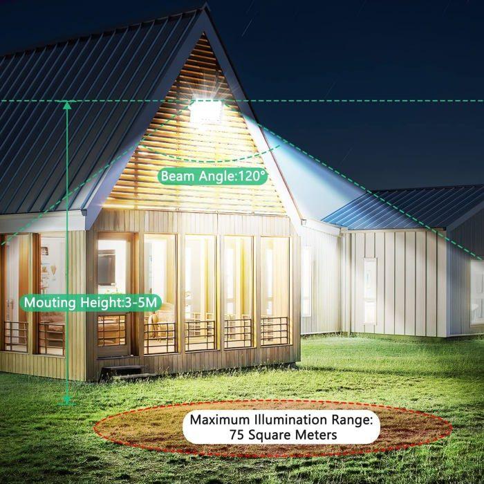 Projecteur LED - TASINUO - XPG-100W - 100W - 10000lm - Étanche IP67