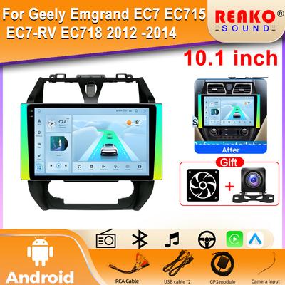 Car GPS Navigation For Geely Emgrand EC7 EC715 EC7-RV EC718 2012 -2014 Android Auto Radio Multimedia Video Player