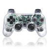 K&SGAMER PS2 Wireless Controller, PlayStation 2 Compatible Analog Controller (Clear White)