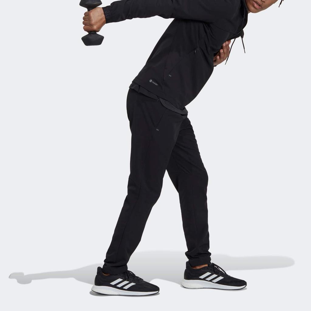 Adidas Cold Ready Full Zip Embroidered Logo Hooded Jacket Men Outerwear Black HN2884