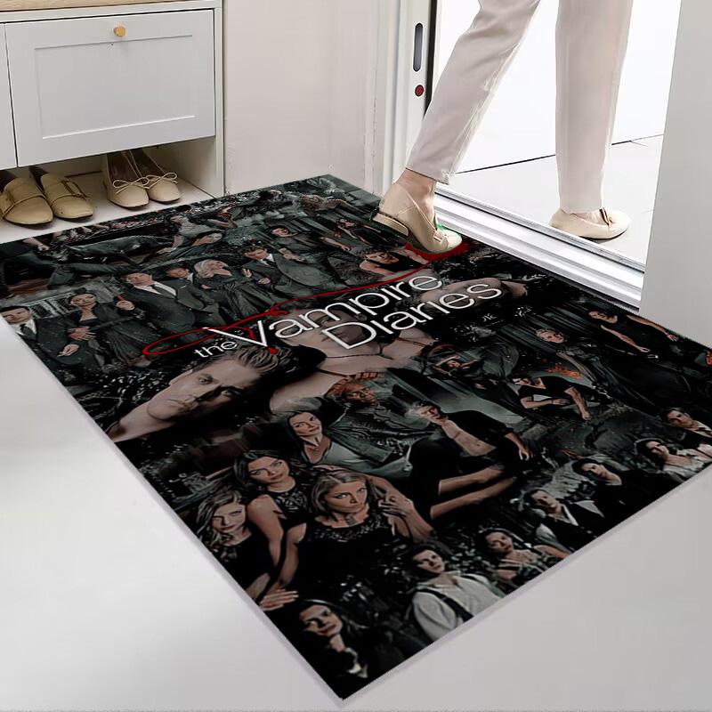 Vampire Diaries: Rainy Night Gathering carpet Suitable for all seasons Home Decor Room Christmas gifts Dormitory decoration