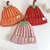 Neuankömmling: Niedliche & Kuschelige Winter Kürbis Strickmütze für Babys und Kinder