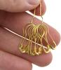 100Pcs Metal Safety Pins Gourd Pear Shaped Bulb Pins Clips Knitting Stitch Marker Tag Hangtag Pin Fastener Craft DIY Accessories