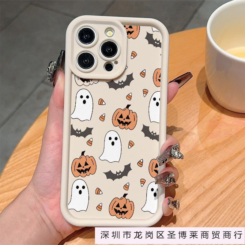 Trend pumpkin for Apple 15 all-inclusive iPhone16 anti-drop 13/12/11 PROMAX mobile phone case 14PLUS
