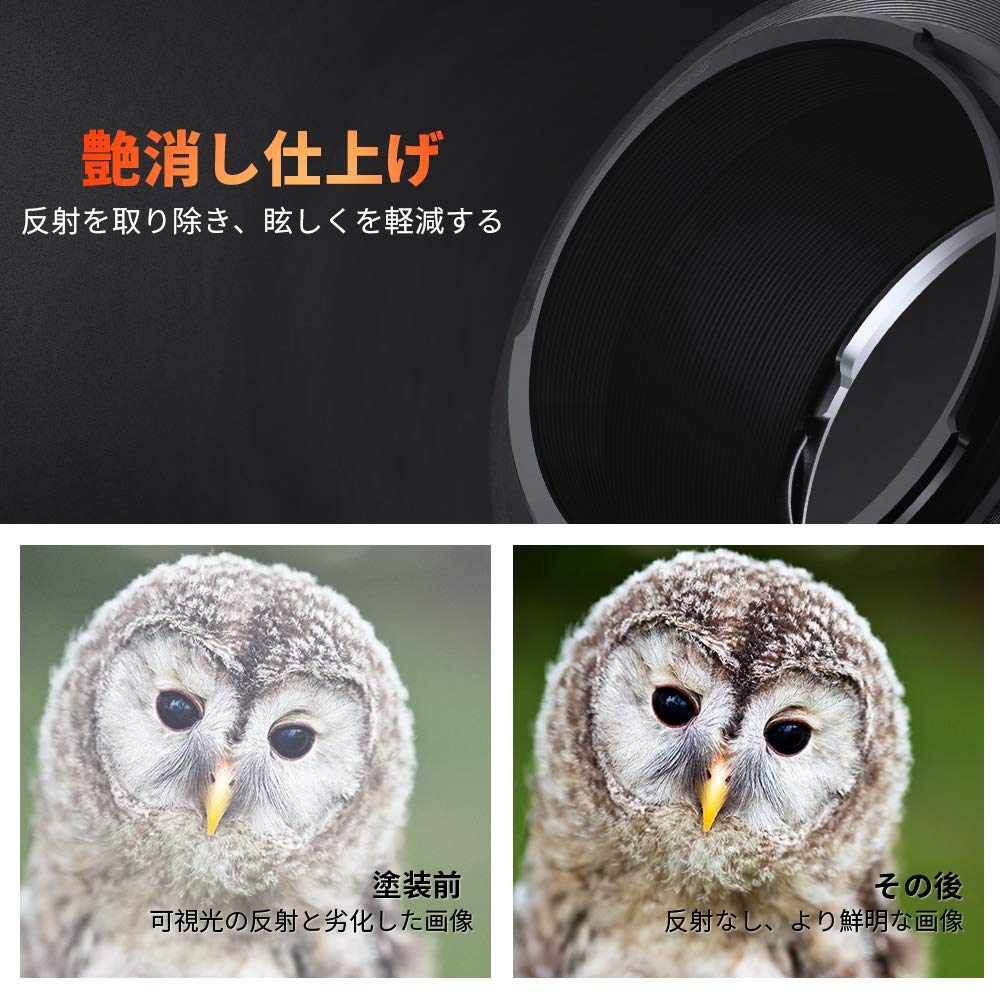 CONCEPT Nikon To Adapter for Nikon AI Lenses and Sony Matte Infinity Direct from the Manufacturer K&F F-Mount E-Mount NEX/E Cameras, Finish,