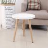 Pine Wood Triangle Side Table - Creative Small Round Corner Coffee Table