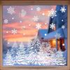 Christmas Snowflake Electrostatic PVC Window Decoration Sticker