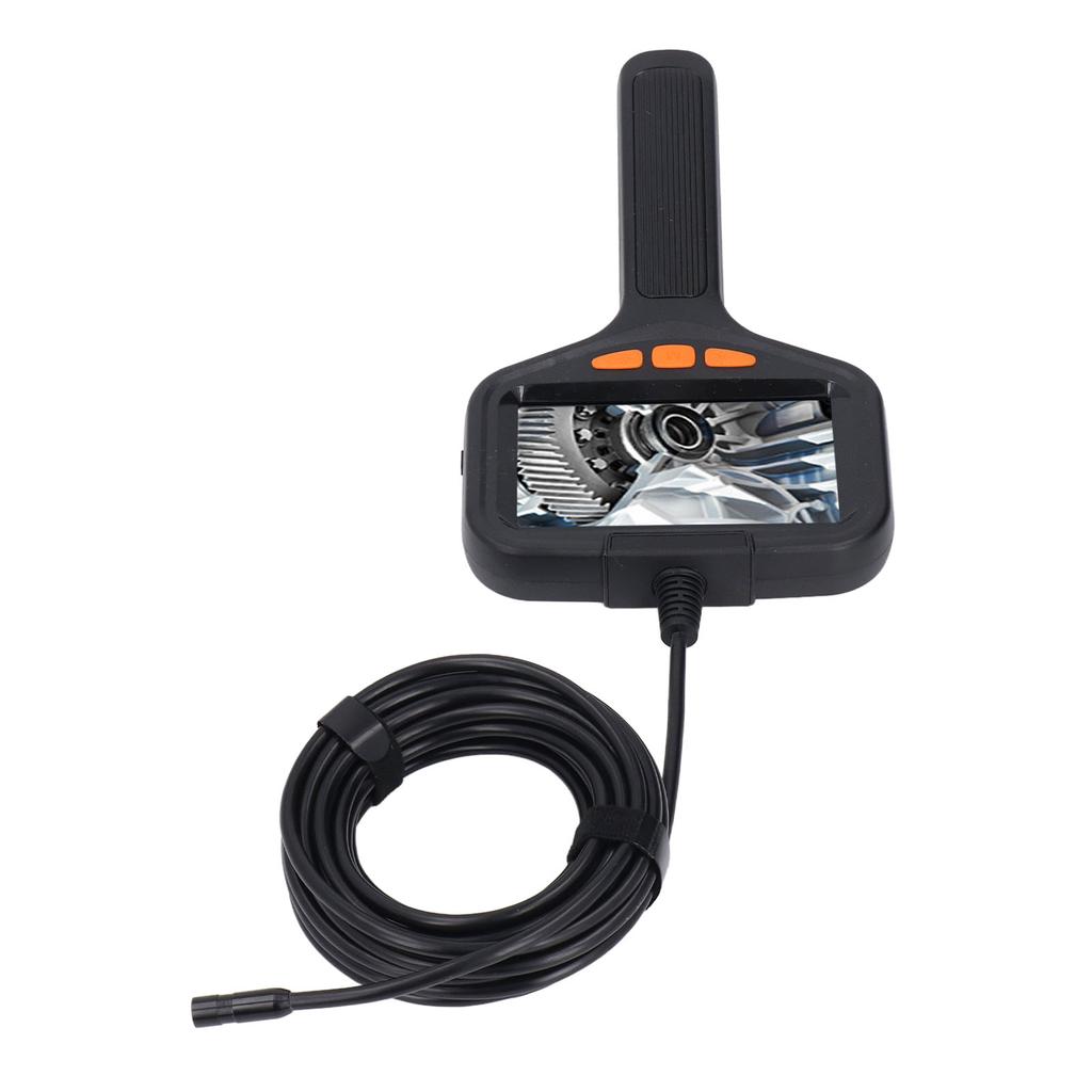 Industrielles Endoskop 1920x1080 HD-Display 8mm Objektiv Handheld-Inspektionskamera für Auto-Rohrleitungsinspektion 5 Meter Kabel