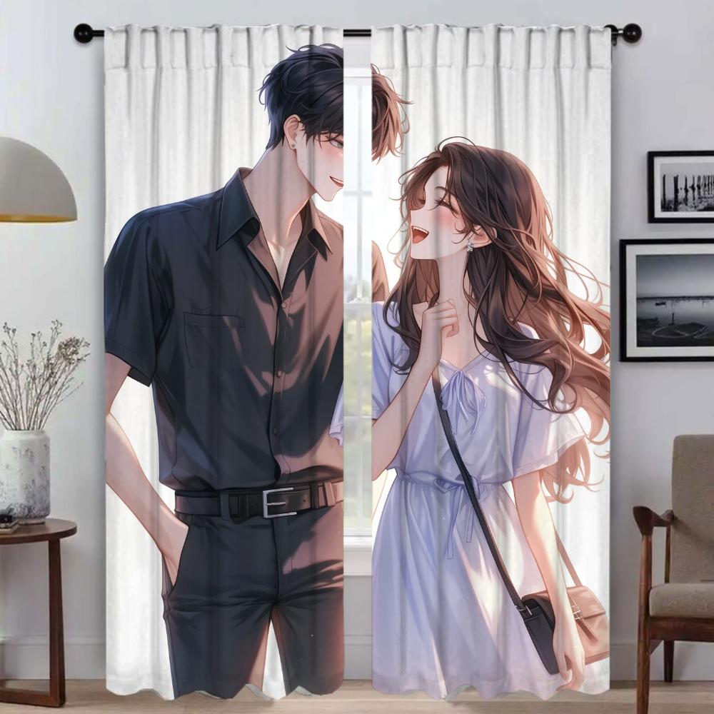 Boys and Girls Curtains Child Room Home Interior Curtains for Living Room Tulle for Bedroom Window Curtain Shades Partition