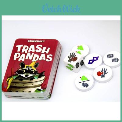 Engaging Trash Pandas English Card Game For Fun Family Game Night Activities