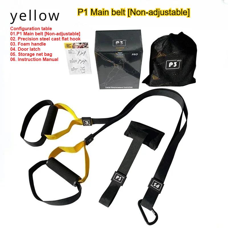 

1Set Suspension Training Strap Fitness Strength Power Suspension Trainer Yoga Strap Wall Mount Professional Trx Tensioner