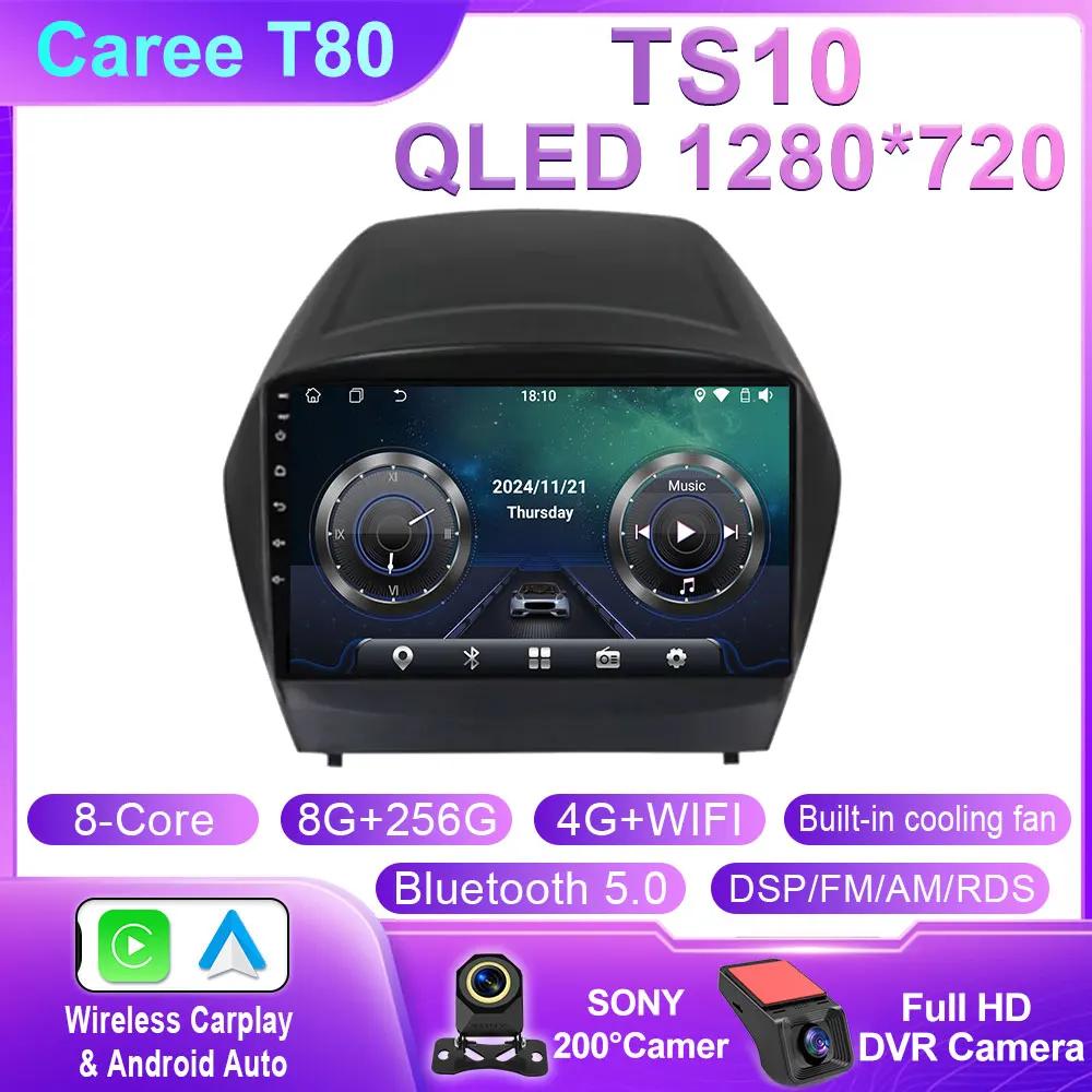 Car Android 14 Carplay For Hyundai Tucson 2 LM IX35 2009 2010 2011 2012 2013 2014 2015 Auto Radio Multimedia Player Stereo WIFI