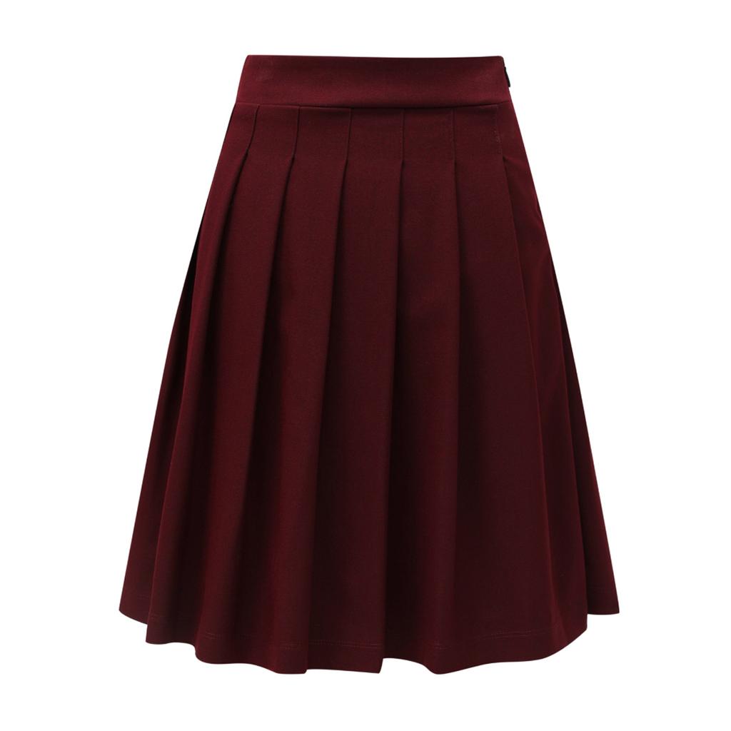 Ssideuneuwa Women'S Grace Skirt (Burgundy)