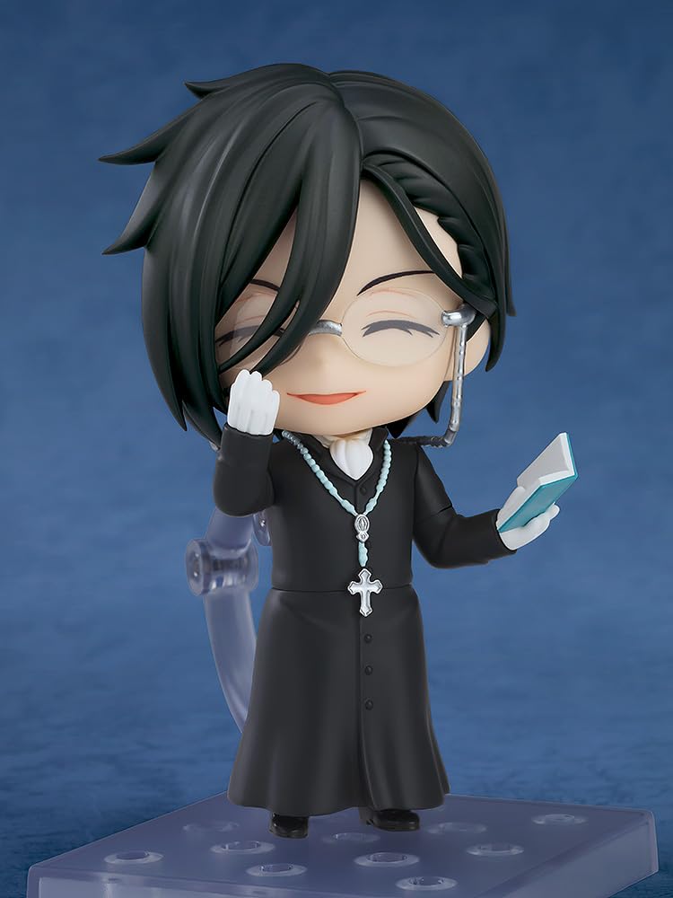 Nendoroid TV Anime "Black Butler: Boarding School Arc" Sebastian Michaelis Deep Azure Owl Dormitory Ver.