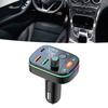Car FM Transmitter Support Hands Free Calling 3 Charging Port Bluetooth FM Transmitter Car MP3