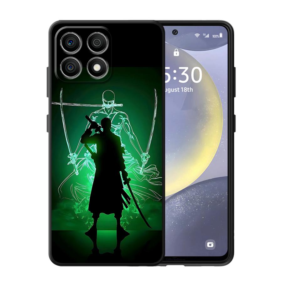 

Черный чехол-«soft shell» для телефонов Honor X6 X7c X6a X8c 70 X9b X8 X8b 90 Pro Magic5 Lite X9a X7b X8a X7 X9c 8X X5b Крутой аниме-персонаж Honor X9b