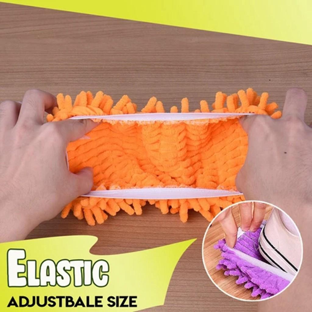 1Pc Fashion Convenient Mop Slipper House Cleaner Lazy Floor Dusting Foot