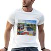 Prague Rooftops Tshirt Gym Wear Breathable Short Sleeve Tee