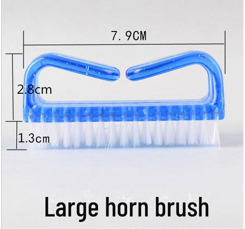 Stor Plast Horn Neglestøvbørste