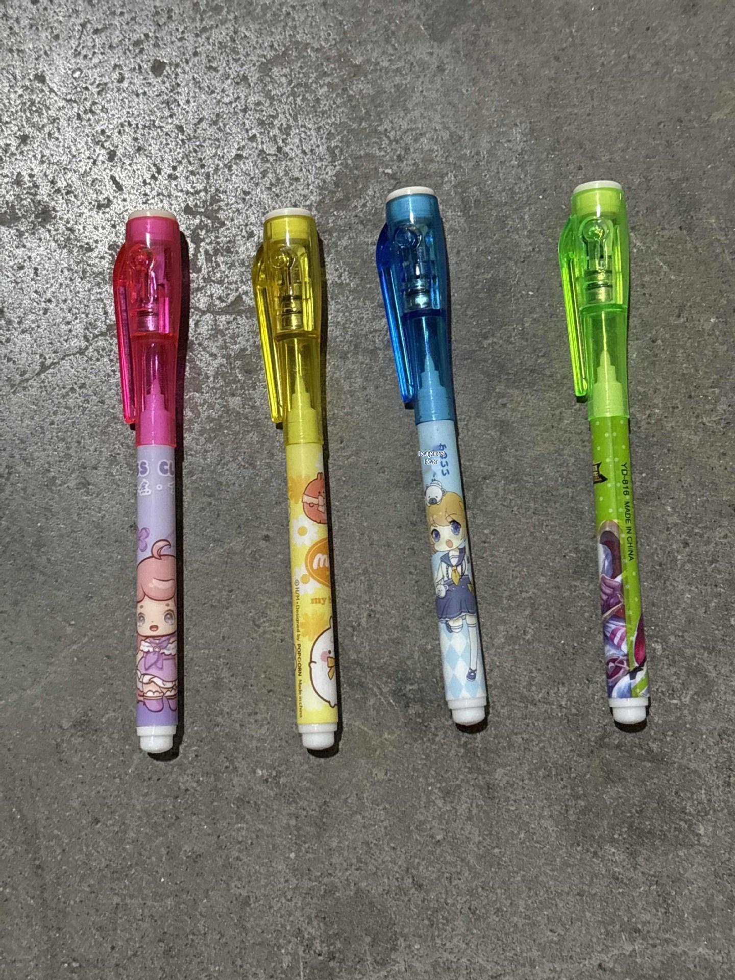 

Magic Ultraviolet Highlighter Pen - Multi-function Invisible Ink for Creative Students Pink, 1 Pen