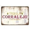 Vintage Tequila Bar Metal Tin Logo Plaque Tin Painting Bar Club Modern Wall Art Home Decoration Board Wall Painting Gift
