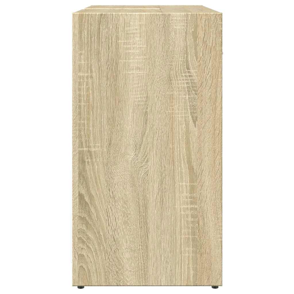 Washbasin Cabinet in Sonoma Oak 60 x 33 x 60 cm Particleboard