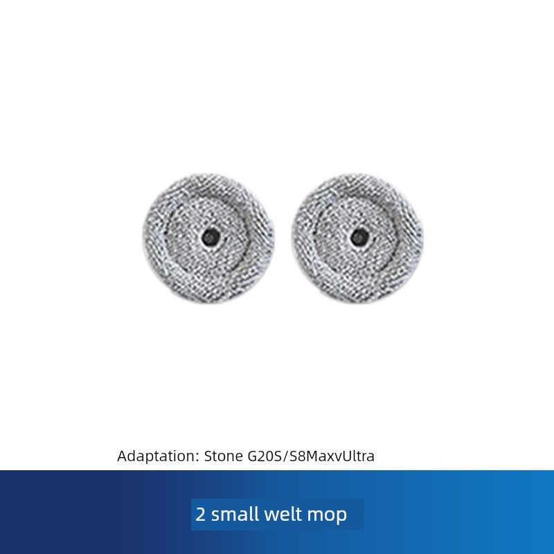 

With Stone Robot Cleaner Mop G10s/G20/G10/T8P/P10s/P10pro/P20 Rag Accessories [G20S/S8 Maxv] 2 Edge Rags [Original Quality]