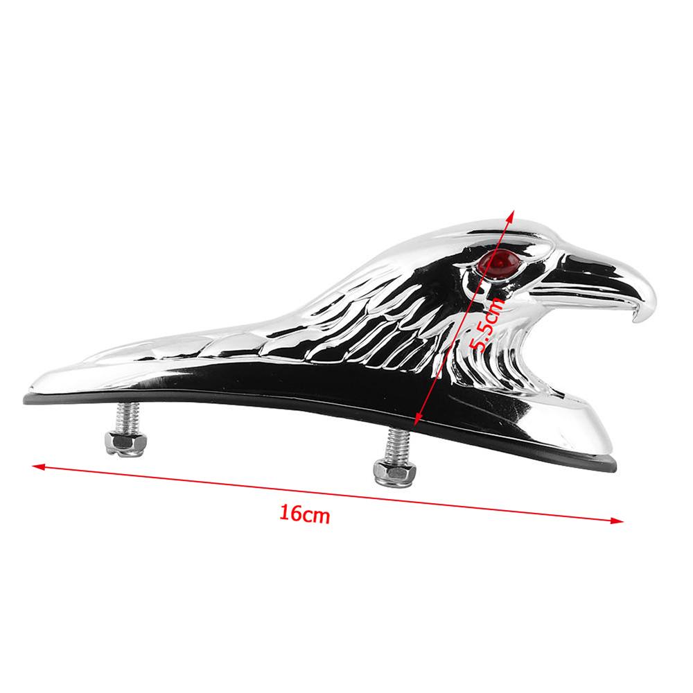 

Декоративный брызговик TIMOTRAS для мотоцикла с головой орла, модифицированный с помощью хромированного алюминия