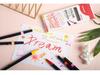 Munami 30-Farben Doppelspitz-Pinselstifte Set für Kalligraphie & Skizzieren