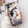 For Samsung Galaxy A06 Case A04 A04e A05 Lucky Koi Fashion Painted Cover Soft Silicone Case For Samsung A06 A 04 Galaxy A05 Bags