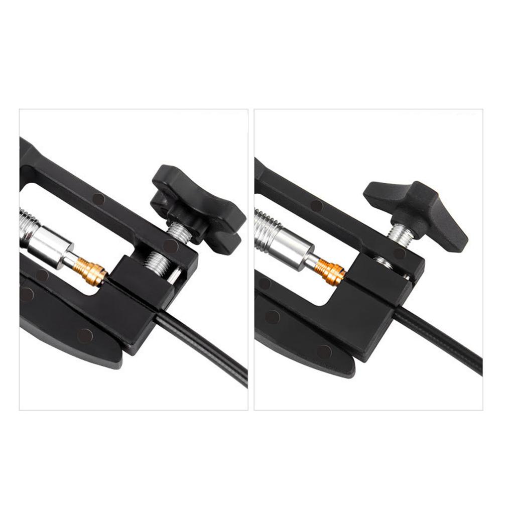 Bicycles Oiling Needle Inserting Tool Hydraulic Disc Brake Hose Inserting Tool with Cutter Needle Driver Insertion Tool