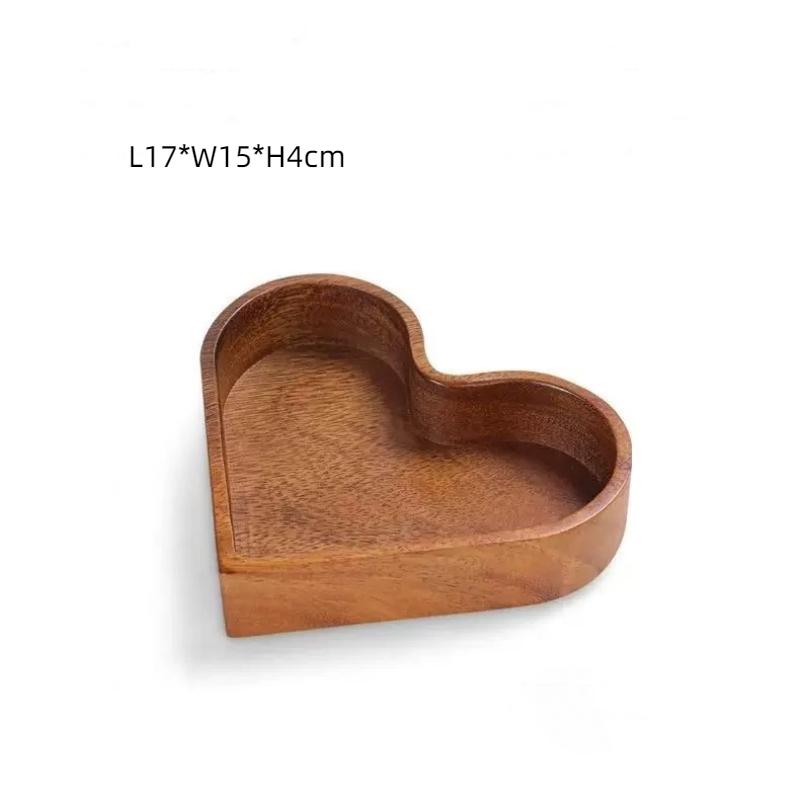 Solid Walnut Wooden Bowl – Creative Salad & Fruit Bowl for Home Storage & Decor
