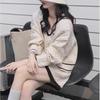 2025 Korean Chic Retro V-Neck Sweater & High-Waist Skirt Set for Women