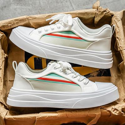 Herfst nieuwe trendy merk herenschoenen dunne stoffen oppervlak ademend mode veelzijdig boardschoenen comfortabele sport- en vrijetijdsschoenen