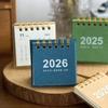 2025 Desk Calendar Mini Calendars With Smooth Writing Paper Essential For Desk Decoration And Time Management
