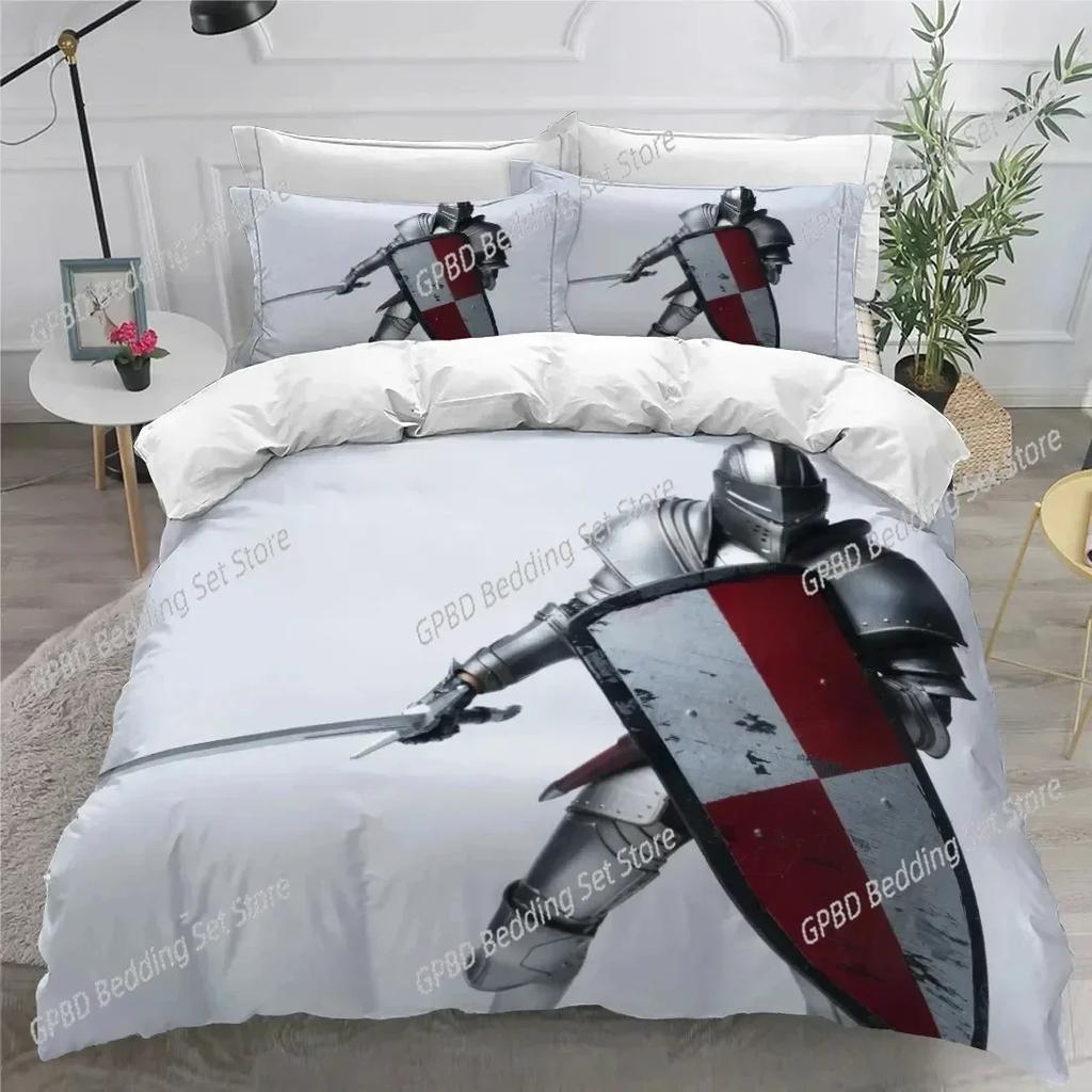 Comforter 3D Print Holy Knights Bedding Set For Bedroom Soft Modern S Comefortable Kids And