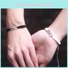 Infinite Symbol Bracelets With Zinc Alloy Material For Romantic Partners And Travel Memories