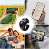 Bluetooth 5.3 Wireless Remote Mouse, Small, Quiet, Lightweight, Smart Ring, TikTok Scrolling Mouse, Page Photo Video Shutter Remote, TabletSmartphone