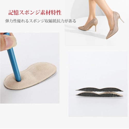 Anti-blister Heel Pads, Shoe Heel Protection Pads, Heel Cushions, Anti-slip, Adjustable Size, Prevents Shoes from Slipping Off, Unisex, Adhesive Stick