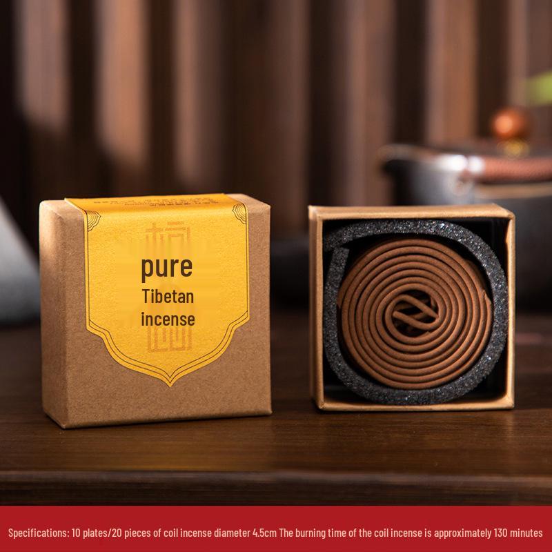 Pure Natural Osmanthus Agarwood & Sandalwood Incense Coils – Long-Lasting Fragrance for Indoor Aromatherapy