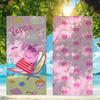 Cartoon P-Peppa Towel P-Pig Beach Towel Travel Lightweight Skin Friendly for Pool Beach Camping Cruise Summer