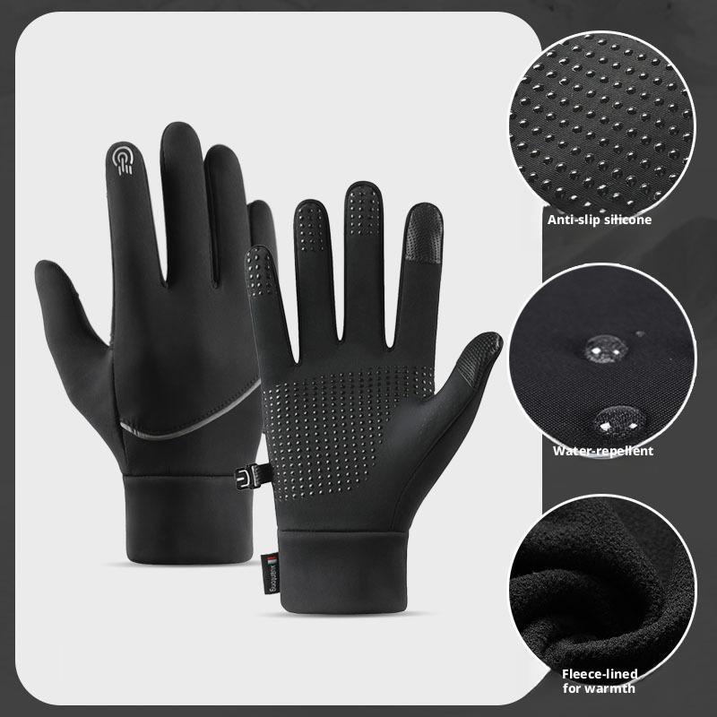 Electric Heated Gloves for Adults,  Winter Snow Ski Waterproof USB Heating Gloves, Screen Touchable for Cycling Riding Fishing