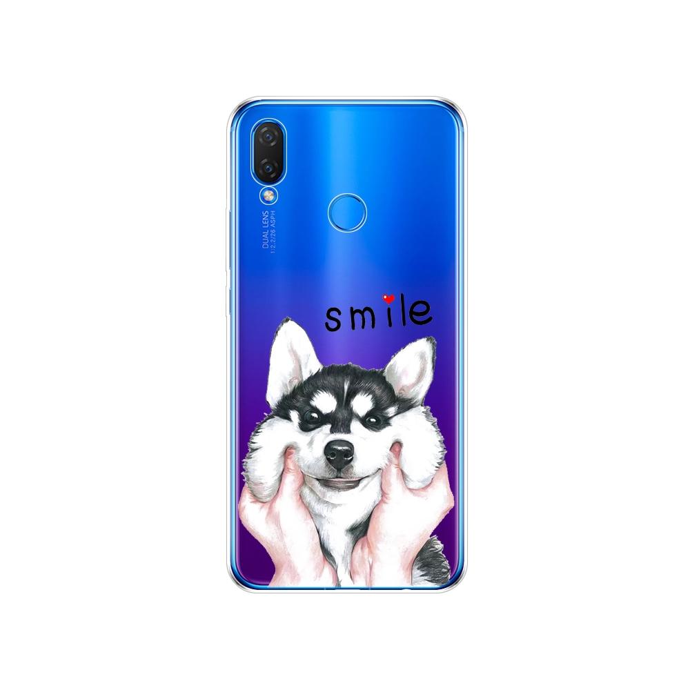 Case For Huawei Nova 3 3i 3e Phone Case Soft Silicon TPU Cover For Nova3 Nova3i INE-LX2 INE-LX9 Cover Full 360 Protective Shell