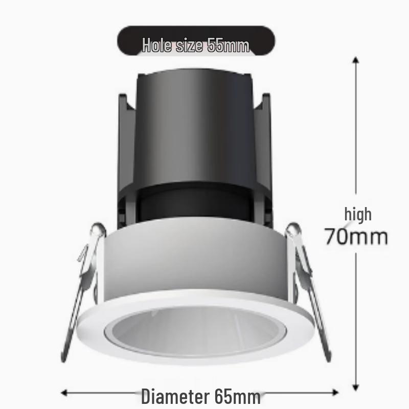 

5W Full Spectrum Anti-Glare Recessed LED Downlight