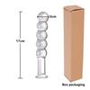 Dildo-uri din Sticlă de Cristal Dildo Realist Mărgele de Sticlă Penis Plug Anal pentru Punct G Jucării Sexuale Erotice pentru Femei Cupluri Adulți