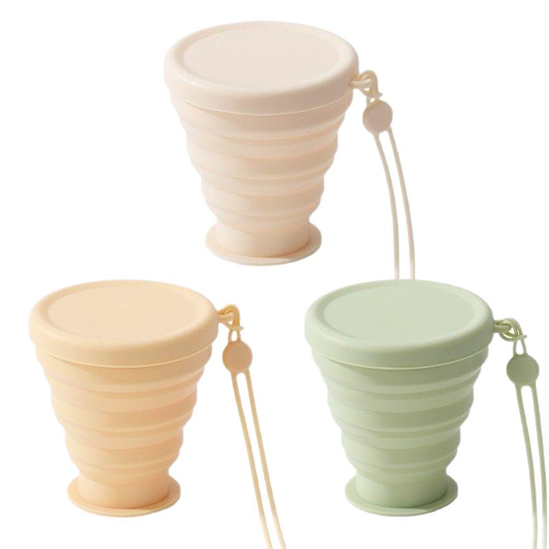 Collapsible Silicone Travel Cup: Food Grade Portable Water & Mouthwash Cup for Outdoor Camping